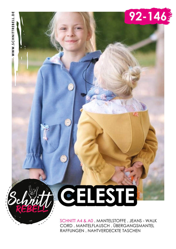 eBook - "Celeste" - Übergangsmantel - Schnittrebell