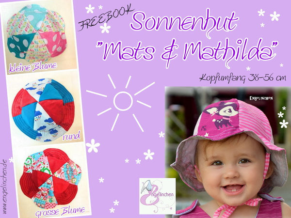 Freebook - "Mats & Mathilda" - Sonnenhut -  Engelinchen Design