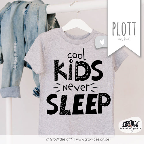 Plotterdatei - "Statement cool kids" - GroWidesign
