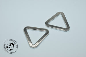 Metall-Schnalle - "Triangle" - 20 mm (2er-Set)