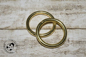 Metall-Ring - "Metall" - 25 mm (2er-Set)