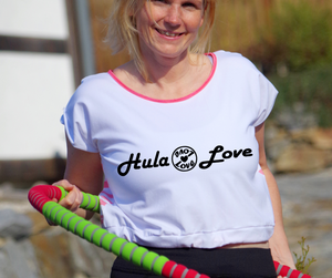 Plotterdatei - "Love Hula Hoop" - Fadenblau