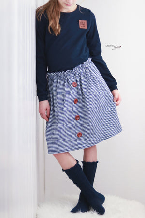 Kombi-eBook - "Back to School - Button Shirt & Skirt" - Schneiderline