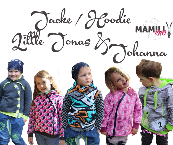 eBook - "Little Jonas & Johanna" - Jacke - Mamili1910 - Glückpunkt. Shop