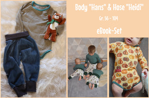 Kombi-eBook - "Hans & Heidi" - Body & Hose - ManjiPuh