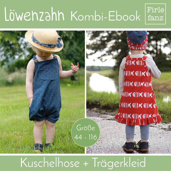 Kombi-eBook - "Löwenzahn" - Hose & Kleid - Firlefanz - Glückpunkt.