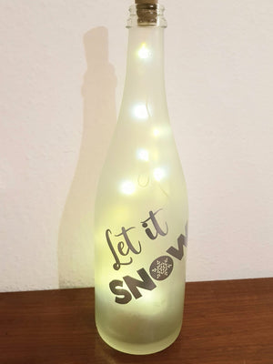Plotterdatei - "Let it snow" - Perlokraphy Designs