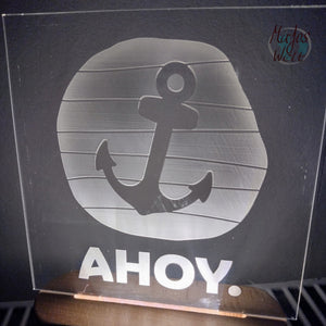 Plotterdatei - "Ahoy" - Khanysha