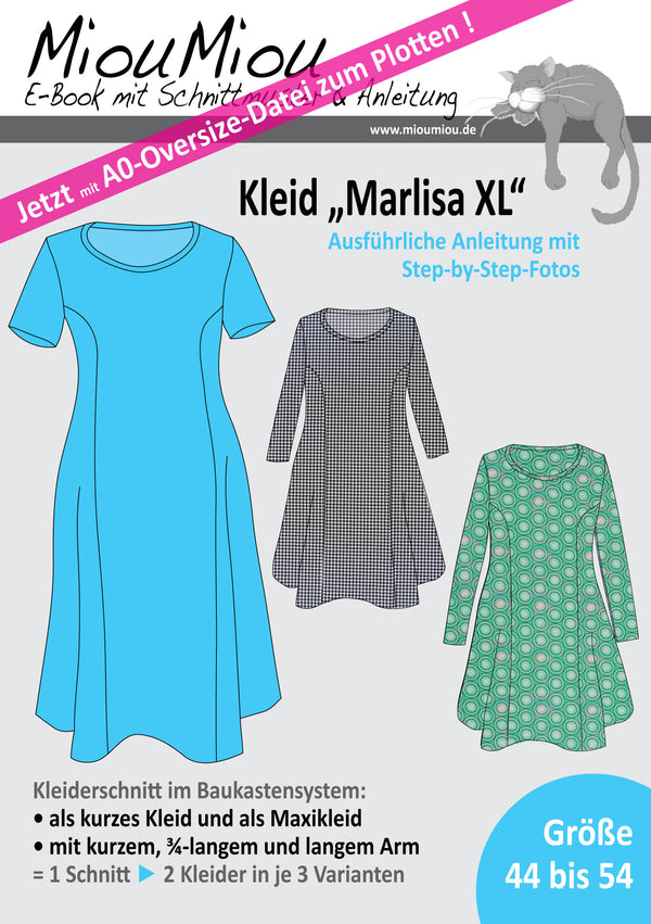 eBook - "Marlisa XL" - Kleid - Miou Miou Schnittmuster