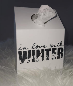 Plotterdatei - "In love with winter" - Khanysha