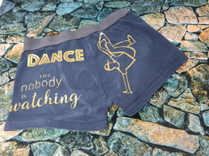 Plotterdatei - "Dance like nobody" - Khanysha