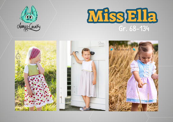 eBook - "Miss Ella" - Kleid -  Annas-Country