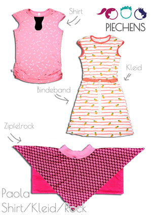 eBook - "Paola" - Shirt/Kleid/Rock - Piechens