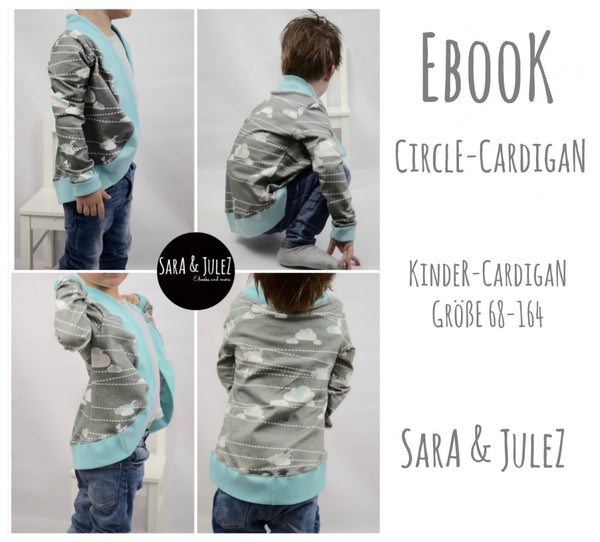 eBook - "Circle-Cardigan" - Jacke - Sara & Julez - Glückpunkt. 