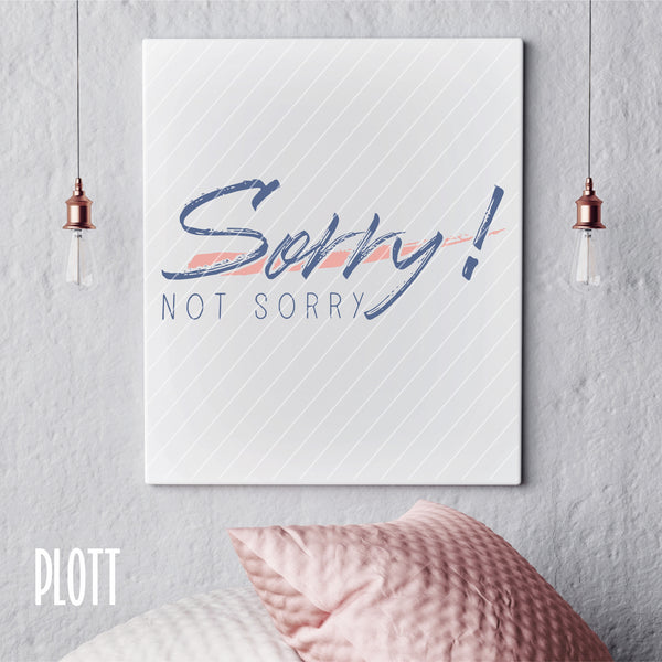Plotterdatei - "Sorry" - Eifelzwerg - By.ysonne