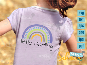 Plotterdatei - "Little Darling" - Schana Design
