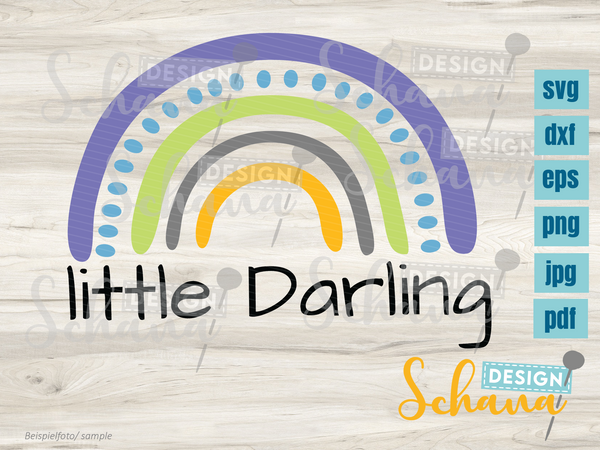 Plotterdatei - "Little Darling" - Schana Design