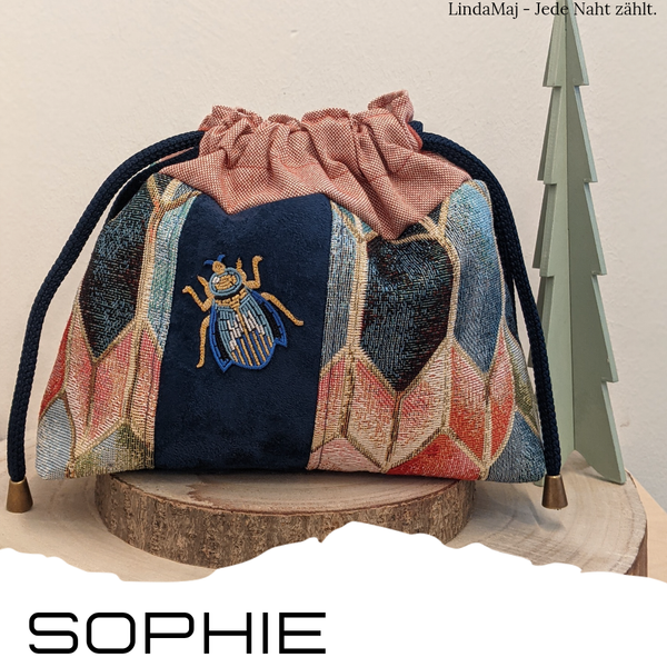 eBook - "Sophie" - Kosmetikbeutel - LindaMaj