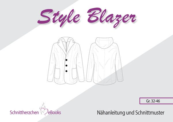 eBook - "Style Blazer" - Jacke - Schnittherzchen - Glückpunkt. 