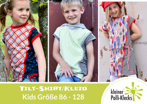 Kombi-eBook - "Tilt Kinder & Damen" - Shirt/Kleid -  Kleiner Polli-Klecks