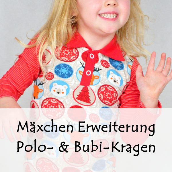 eBook - "Mäxchen Erweiterung" - Polo- & Bubi-Kragen - Bunte Nähigkeiten