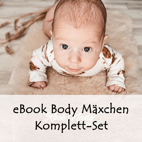 Kombi-eBook - "Mäxchen Komplett-Set" - Body - Bunte Nähigkeiten