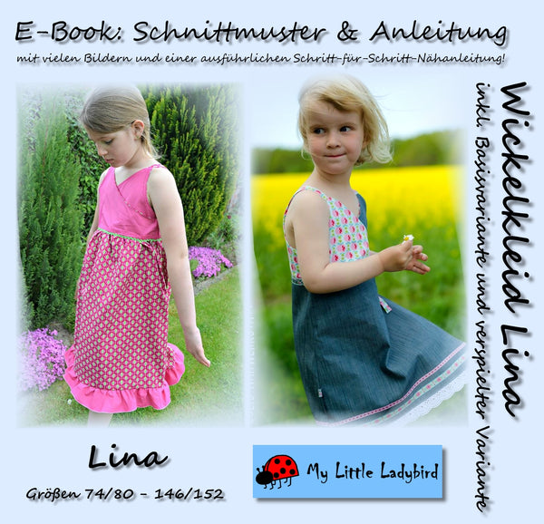 eBook - "Lina" - Wickelkleid - My little Ladybird - Glückpunkt