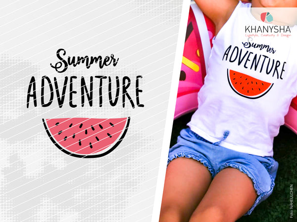 Plotterdatei - "Summer Adventure" - Khanysha