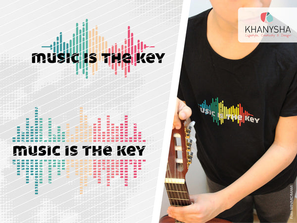 Plotterdatei - "Music is the key" - Khanysha