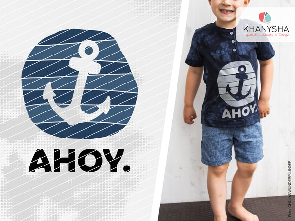 Plotterdatei - "Ahoy" - Khanysha