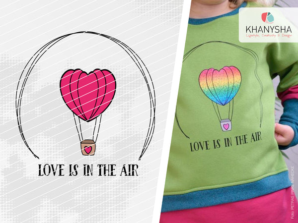 Plotterdatei - "Love is in the air" - Khanysha