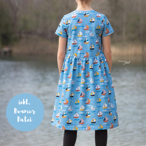 eBook - "Flouncy Dress Beamer Version" - Kleid - Schneiderline