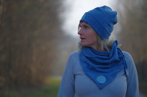 eBook - "Blauloop" - Winterliche Accessoires für einen warmen Hals  - Fadenblau