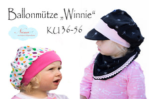 eBook - Ballonmütze - Mütze - Winnie - Nähen - Kinder - Jungen und Mädchen - Glückpunkt.