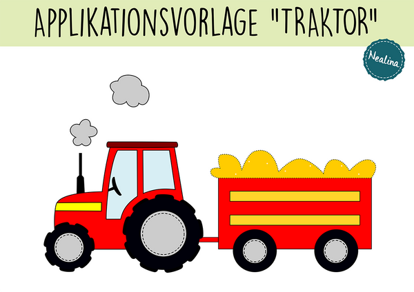 Applikationsvorlage - "Traktor" - Nealina