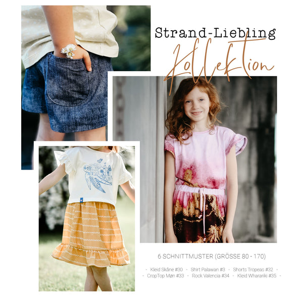 Kombi-eBook - "Strand-Liebling Kollektion" - Shirt/Rock/Kleid/Hose/Top - Lemel Design