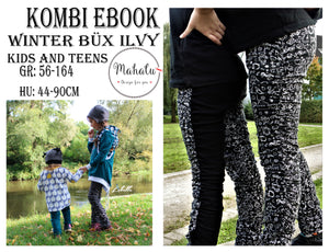 Kombi-eBook - "Winter Büx Ilvy" - Hose - Mahalu Design - Glückpunkt