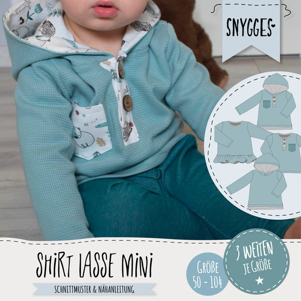 eBook - "LASSE MINI" - Shirt für Babys und Kleinkinder - Snygges