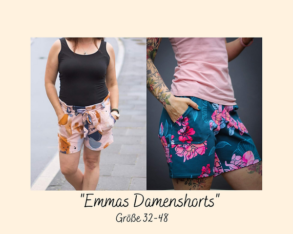 eBook - "Emmas Damenshorts" - Hose - Tante Emmas Nähladen