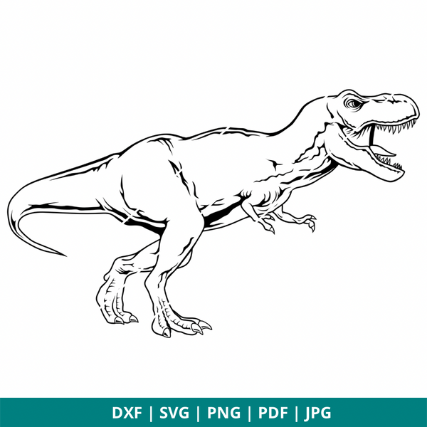 Plotterdatei - "Tyrannosaurus Rex #2" - Famafami