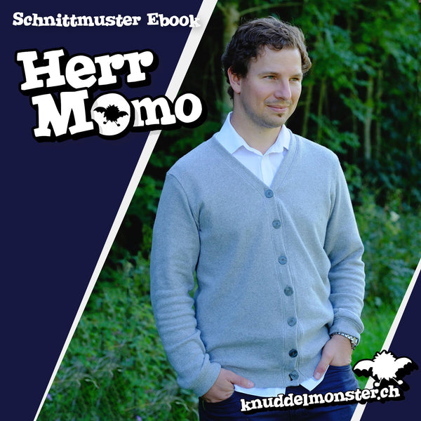 eBook - "Herr Momo" - Cardigan - Knuddelmonster