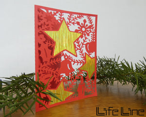 Plotterdatei - "Weihnachtsornamente" - LifeLine Gestaltung