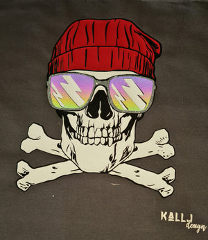 Plotterdatei - "X-mas Skully" - Kall.i-Design