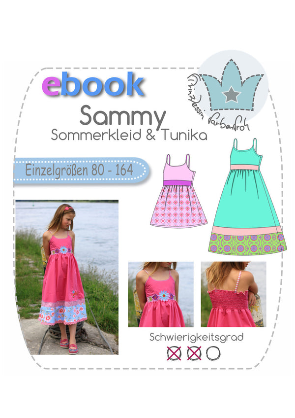 eBook - "Sammy" - Kleid/Tunika - Prinzessin Farbenfroh