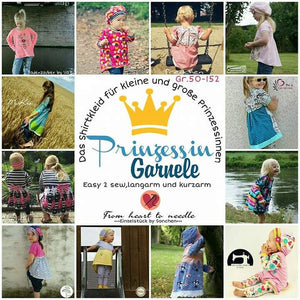 eBook - "Prinzessin Garnele" - Kleid - Tunika - Shirt - From Heart to Needle