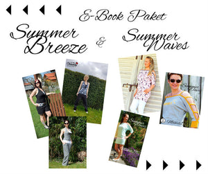 eBook - "Summer Breeze" - Jumpsuit - Jumper - Shirt - Longshirt - Nähen - Damen - Mädchen - Mamili1910