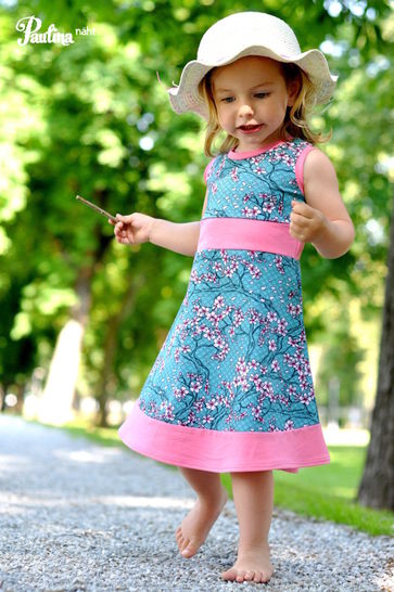 eBook - "Little-Sun-Day-Dress" - Kleid - Paulina näht - Glückpunkt.