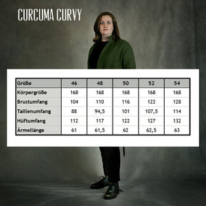 eBook - "Curcuma Curvy" - Mantel - jusAsuj