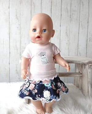 eBook - "Dress up your Baby Doll Vol. 6" - Puppenkleidung-Set - Zwergnase Design
