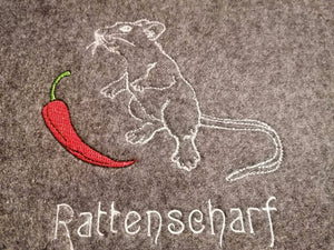 Stickdatei - "Ratte Ratatouille 10x10" - Stixxie